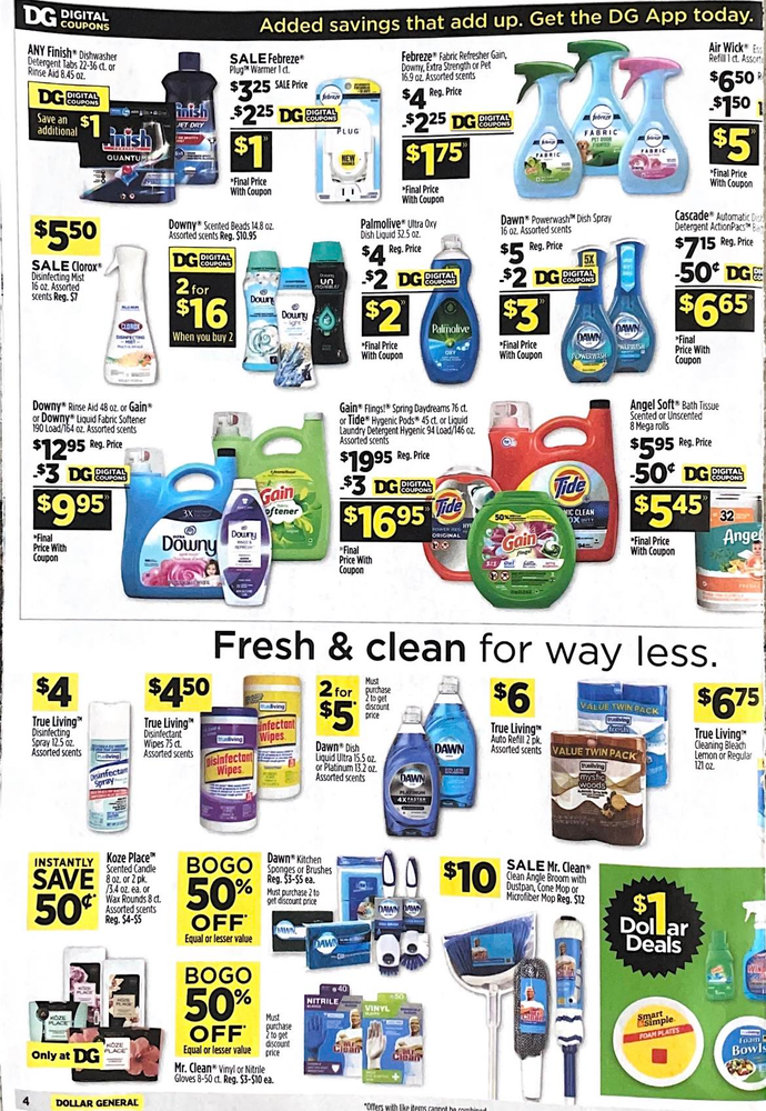 Dollar General Ad Scan June 04-June 10