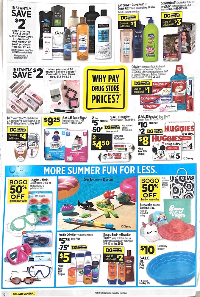 Dollar General Ad Scan June 04-June 10