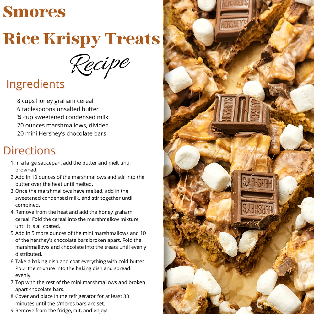 Smores Rice Krispy Treats