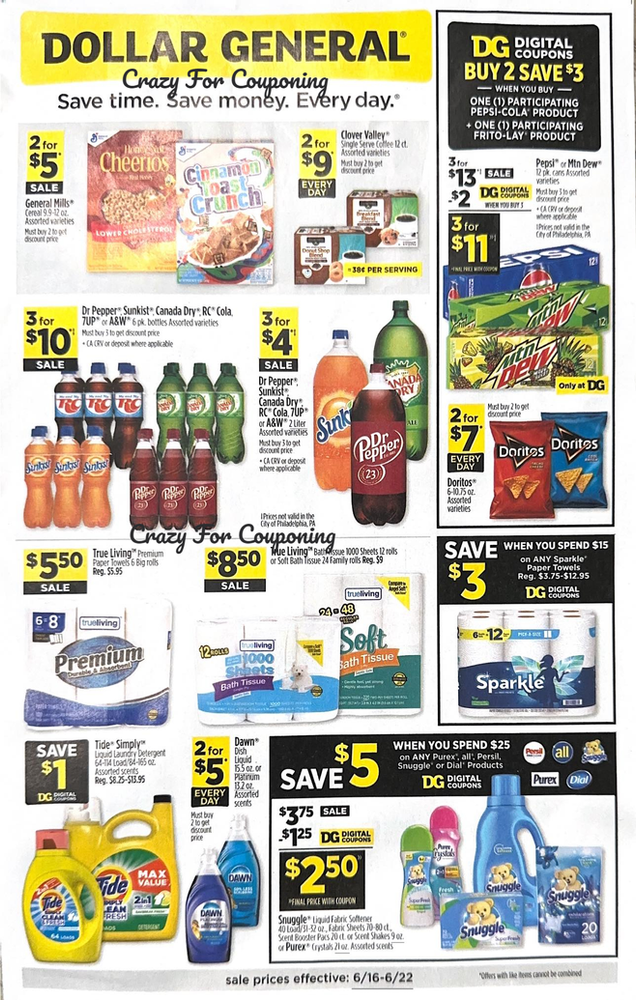 	 Dollar General Ad Scan June 16, 2024-June 22, 2024