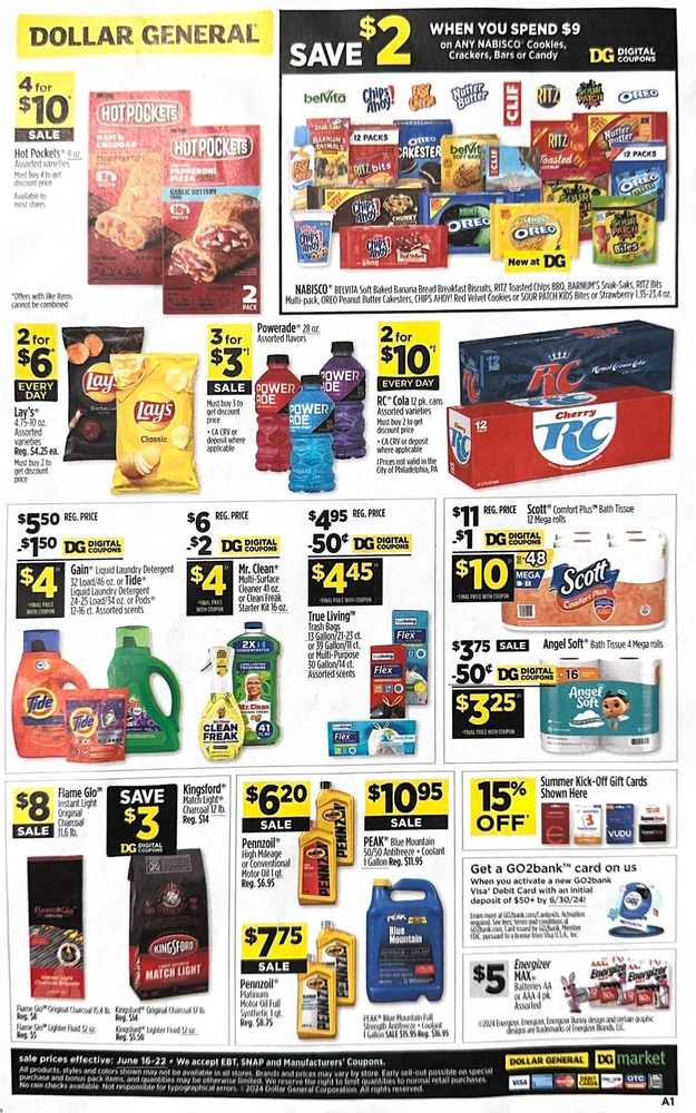 	 Dollar General Ad Scan June 16, 2024-June 22, 2024