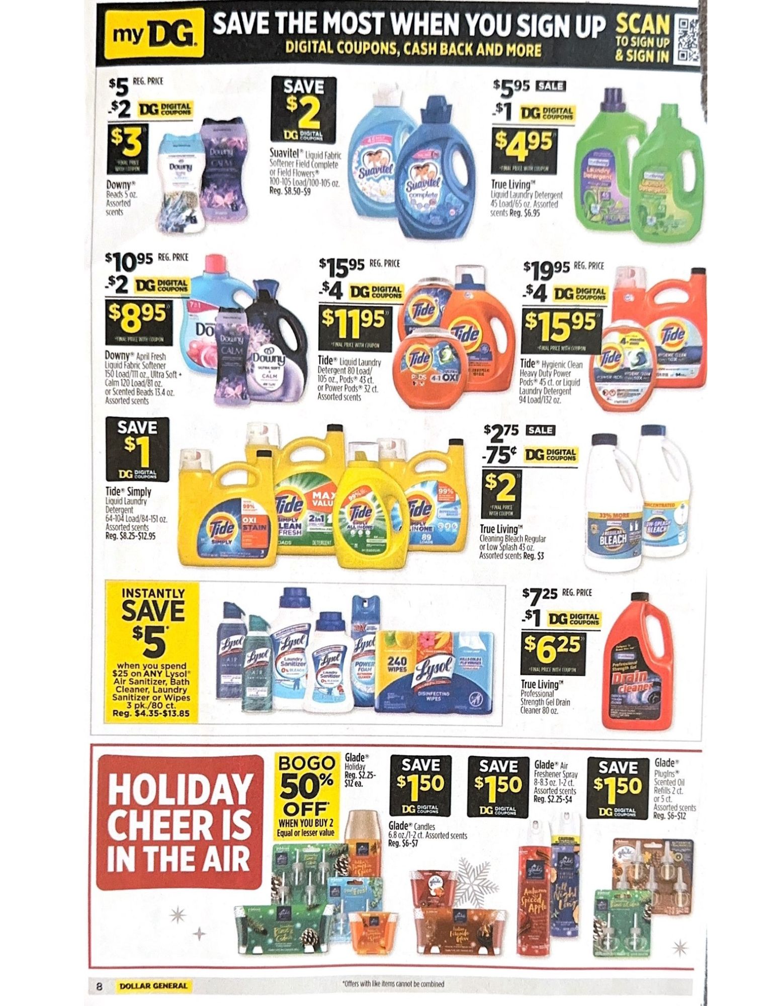 Dollar General Ad Scan December 08-December 14 (12/08-12/14)