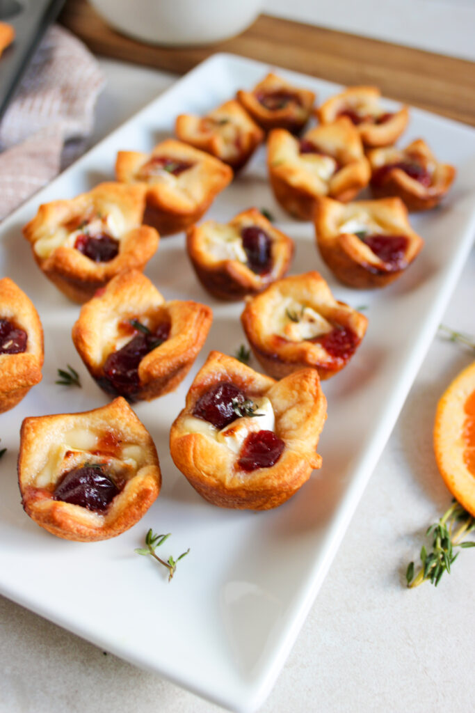 Festive Cranberry Brie Bites Recipe 