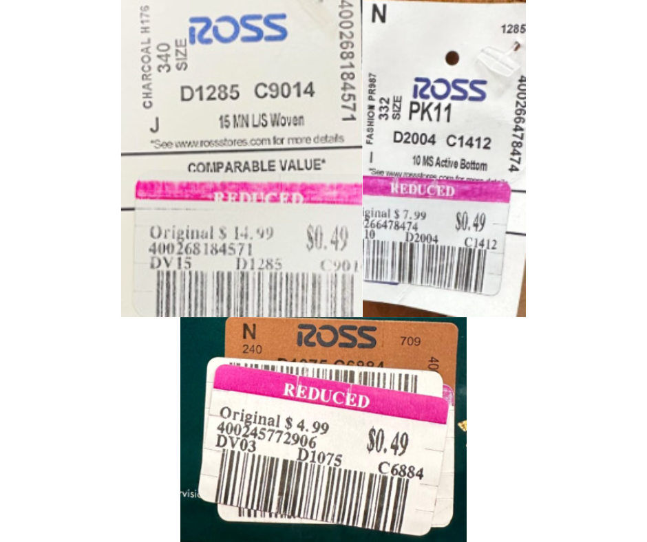 Ross .49 Sale 2025 Schedule Kay Sarajane