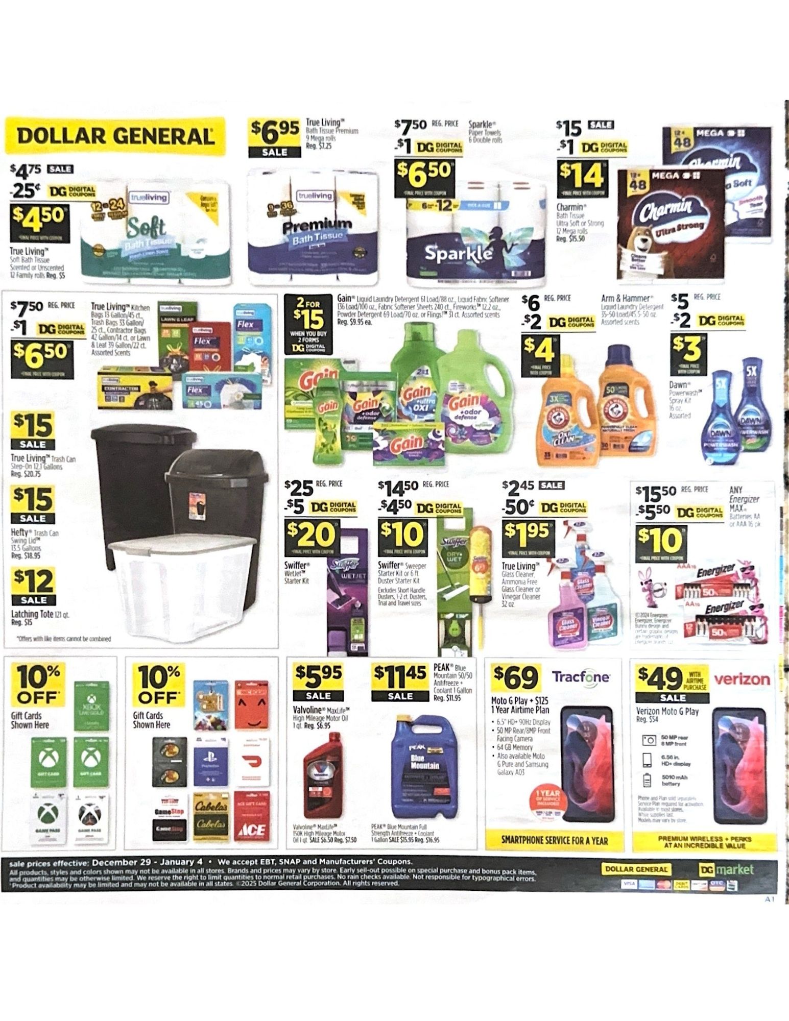 Dollar General Ad Scan: December 29 - January 4