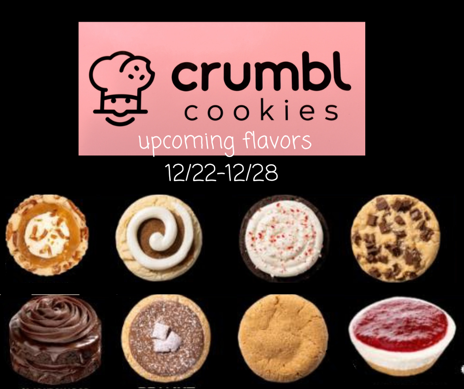 Crumbl Cookies: Flavors of the Week (Dec. 22 - Dec. 28) & How to Score a Free Cookie