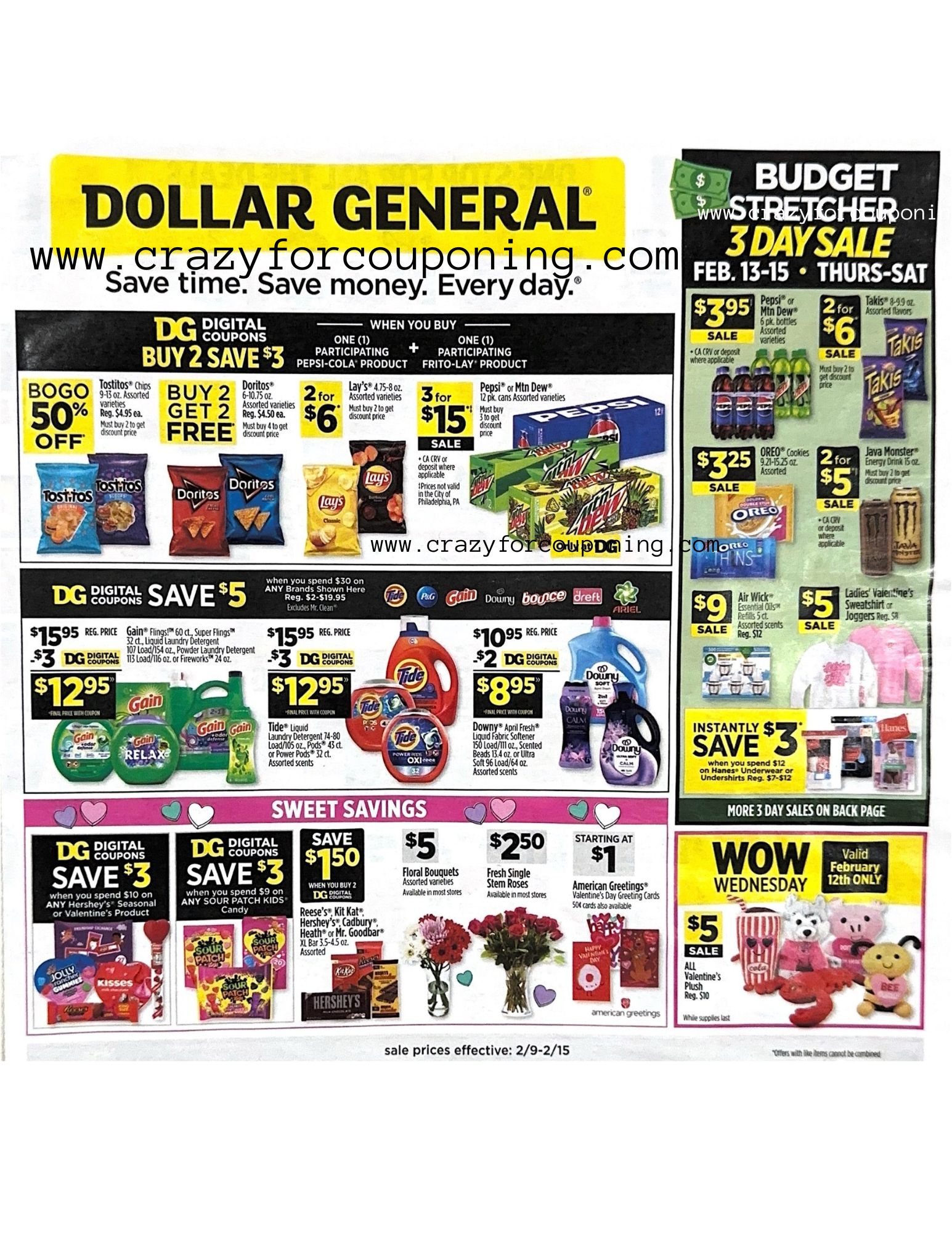 Dollar General Ad Scan for February 9, 2025 — February 15, 2025