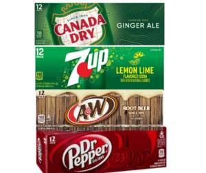 Dr. Pepper, 7Up, Canada Dry, A&W, Sunkist, RC Cola