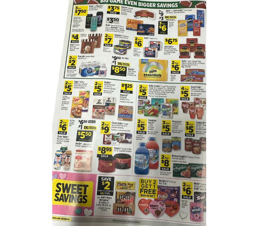 Dollar General Ad Scan for January 19 - January 25, 2025!