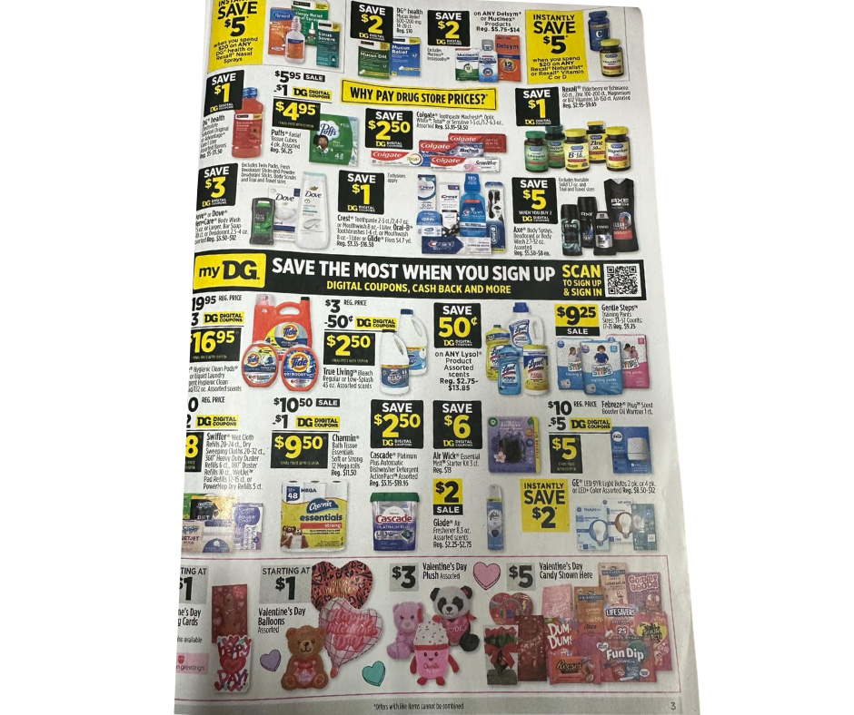 Dollar General Ad Scan for January 19 - January 25, 2025!