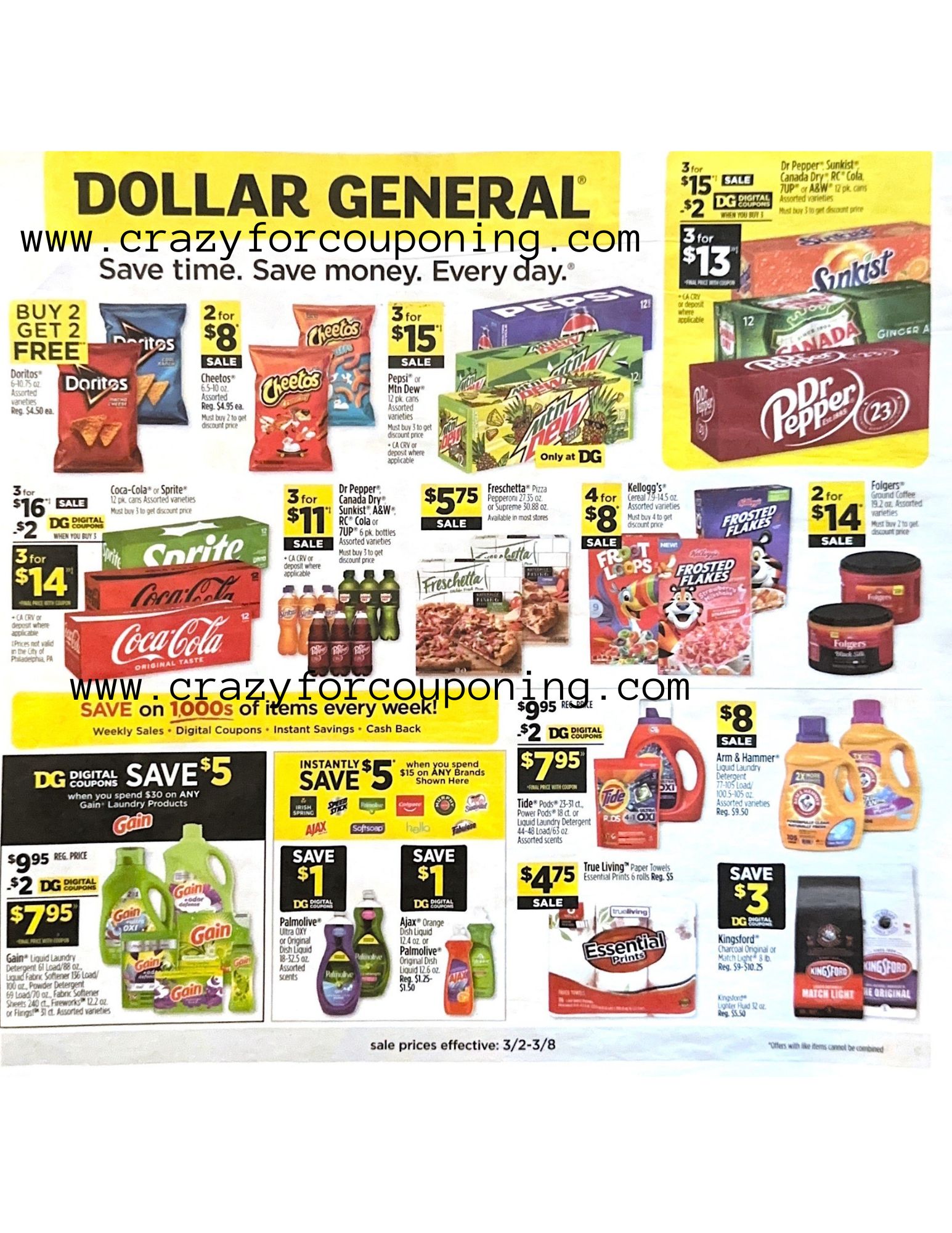 Dollar General Ad Scan for March 02-March 08, 2025