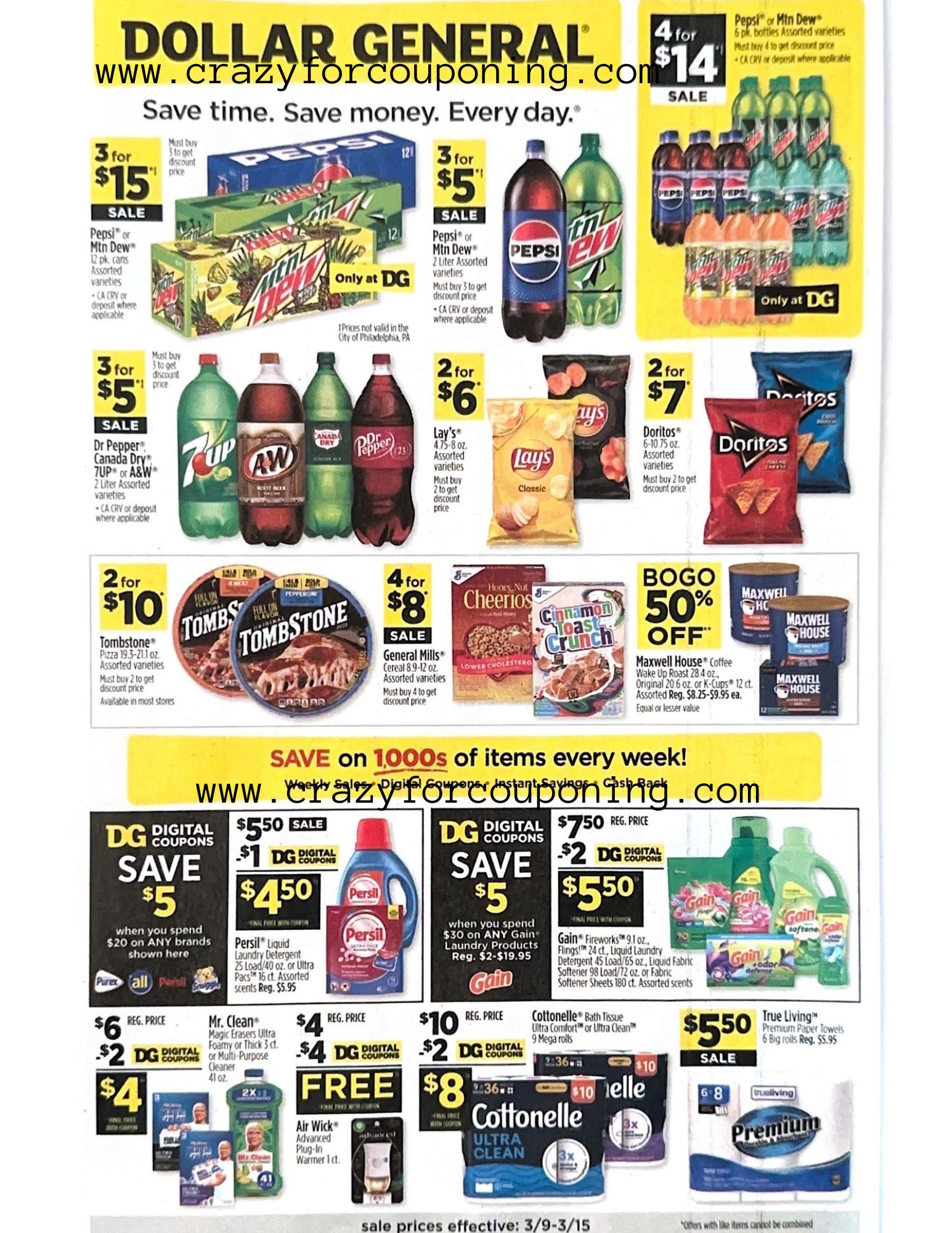 Dollar General Ad Scan March 09-March 15, 2025 (03/09-03/15, 2025)